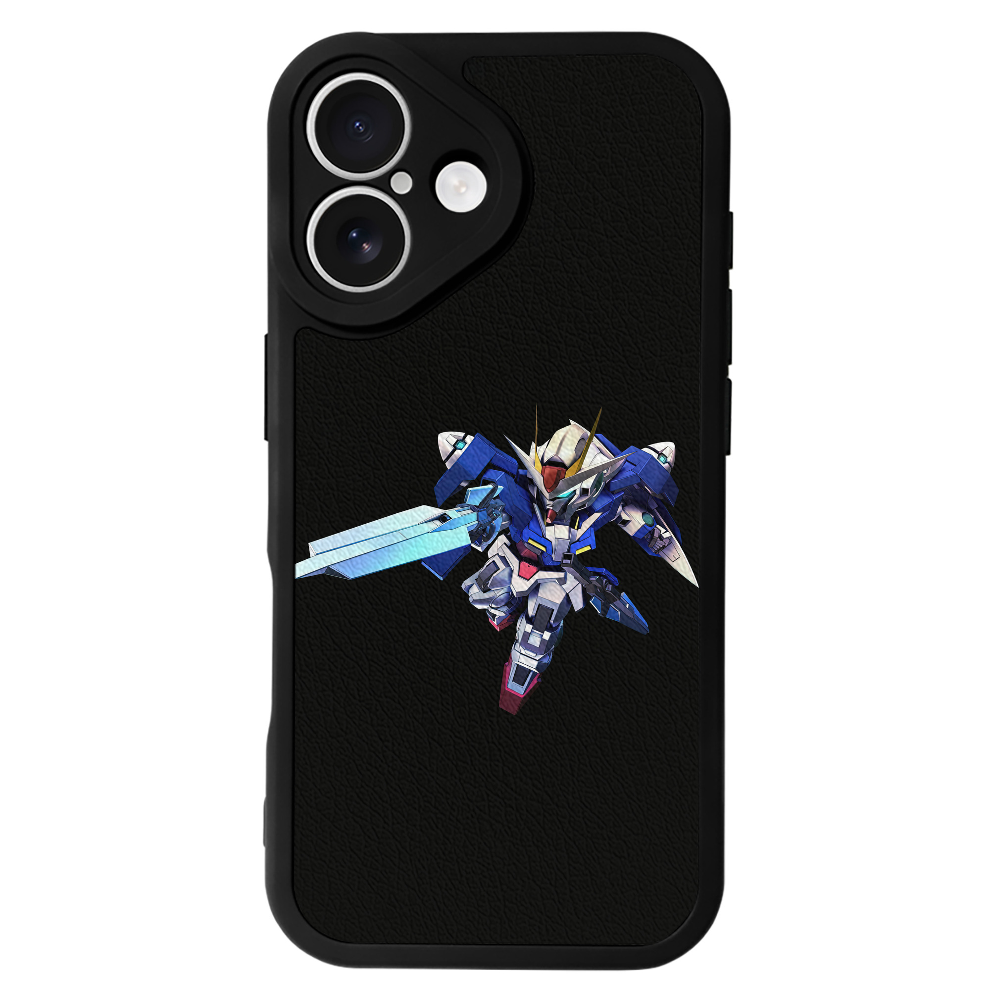（画像用） 機動戦士ガンダム Mobile Suit Gundam 【iPhone 16シリーズ対応】シリコンスマホケース（レザー調） 材質：シリコン